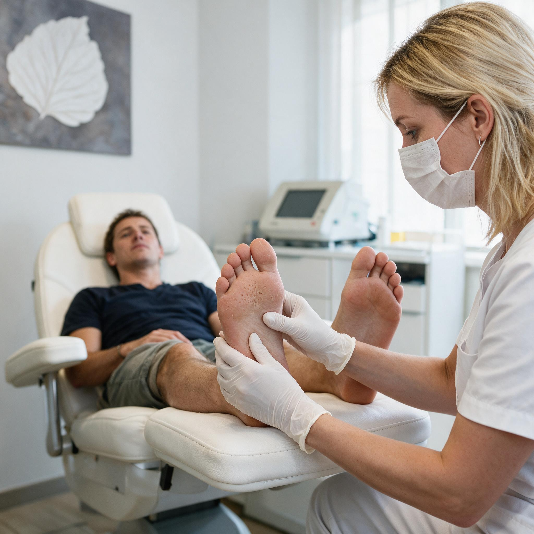 Fodsål med pitted keratolysis