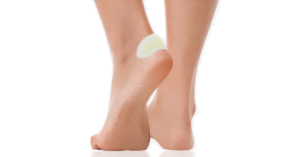 Fodvabel dækket med vabelplaster